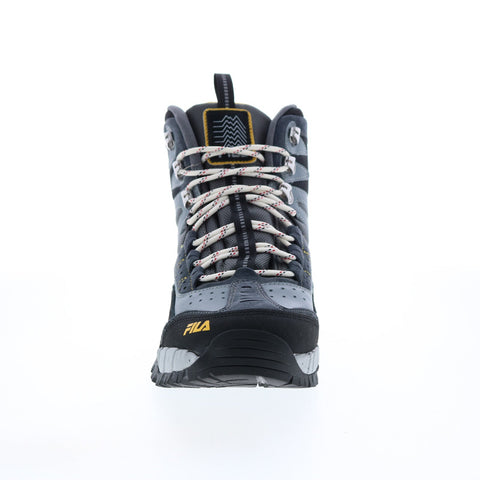 Fila Armada 1JM01688-055 Mens Gray Leather Lace Up Hiking Boots