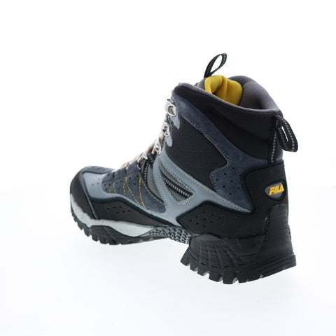 Fila Armada 1JM01688-055 Mens Gray Leather Lace Up Hiking Boots