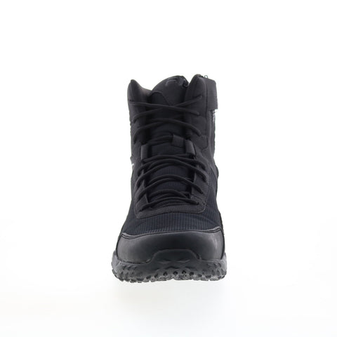 Fila Chastizer 1LM00116-001 Mens Black Leather Lace Up Work Boots