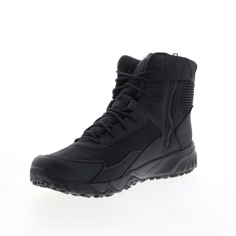 Fila Chastizer 1LM00116-001 Mens Black Leather Lace Up Work Boots