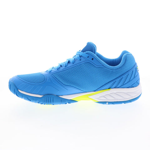 Fila Volley Zone 1PM00595-424 Mens Blue Canvas Lifestyle Sneakers Shoes