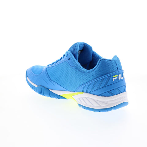 Fila Volley Zone 1PM00595-424 Mens Blue Canvas Lifestyle Sneakers Shoes