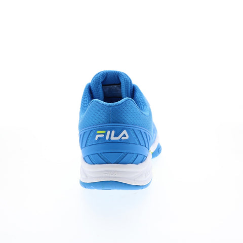 Fila Volley Zone 1PM00595-424 Mens Blue Canvas Lifestyle Sneakers Shoes
