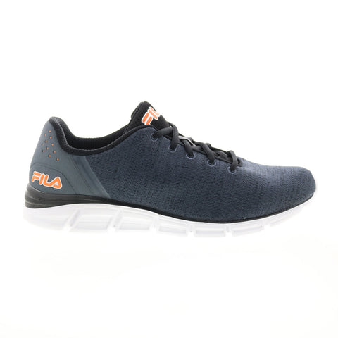 Fila Memory Quickstart 2 1RM00512-054 Mens Gray Canvas Athletic Running Shoes