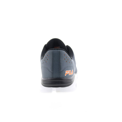 Fila Memory Quickstart 2 1RM00512-054 Mens Gray Canvas Athletic Running Shoes