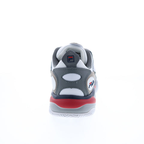 Fila Boveasorus 1RM00576-109 Mens Gray Leather Lifestyle Sneakers Shoes