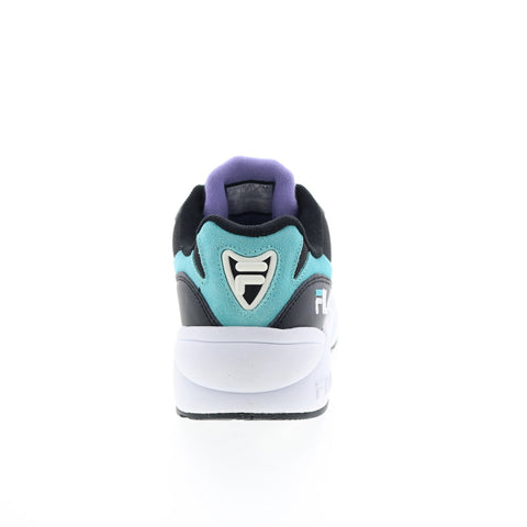 Fila V94M 1RM00584-964 Mens Black Leather Lace Up Lifestyle Sneakers Shoes