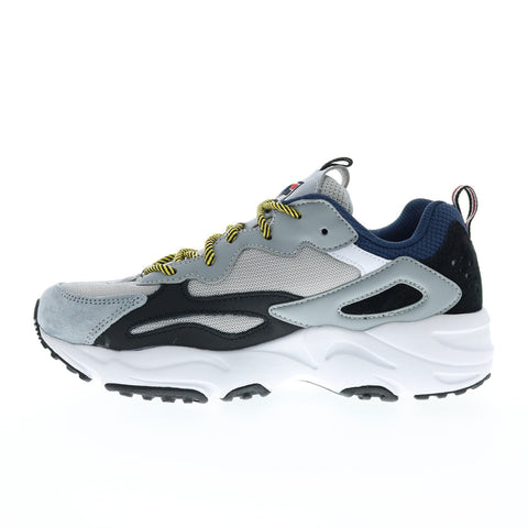 Fila Ray Tracer 1RM00586-051 Mens Gray Mesh Lifestyle Sneakers Shoes