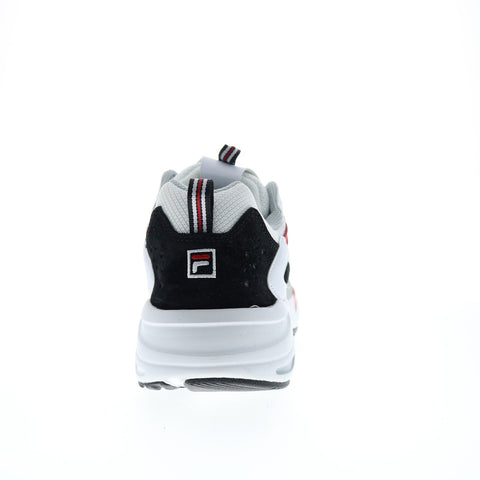 Fila Ray Tracer 1RM00586-102 Mens White Mesh Lifestyle Sneakers Shoes