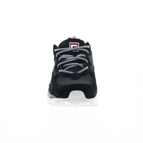 Fila Ray Tracer 1RM00642-014 Mens Black Suede Lifestyle Sneakers Shoes