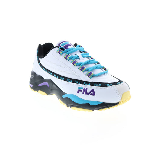 Fila Disruptor 97 X Ray Tracer Mens White Leather Lifestyle Sneakers Shoes