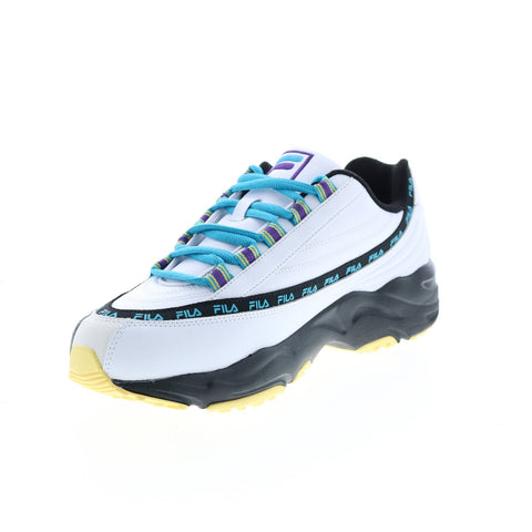Fila Disruptor 97 X Ray Tracer Mens White Leather Lifestyle Sneakers Shoes
