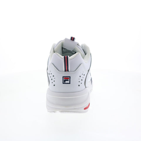Fila Ray Tracer 1RM00661-125 Mens White Leather Lifestyle Sneakers Shoes