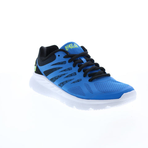 Fila Memory Panorama 6 1RM00943-410 Mens Blue Canvas Athletic Running Shoes