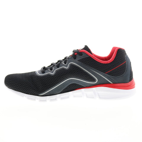 Fila Memory Vernato 5 1RM00944-005 Mens Black Canvas Athletic Running Shoes