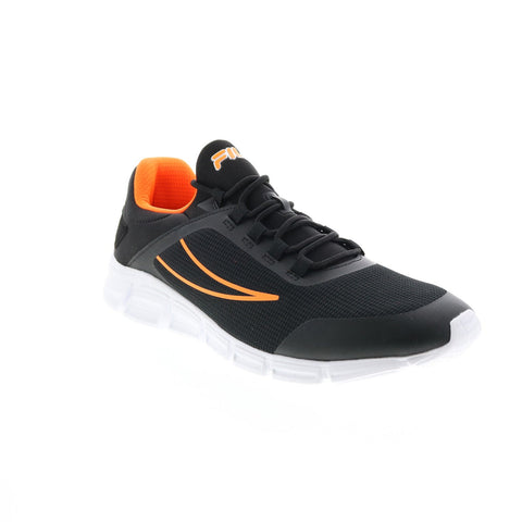 Fila Set Apart 1RM00964-015 Mens Black Canvas Athletic Running Shoes