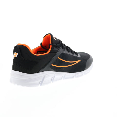 Fila Set Apart 1RM00964-015 Mens Black Canvas Athletic Running Shoes