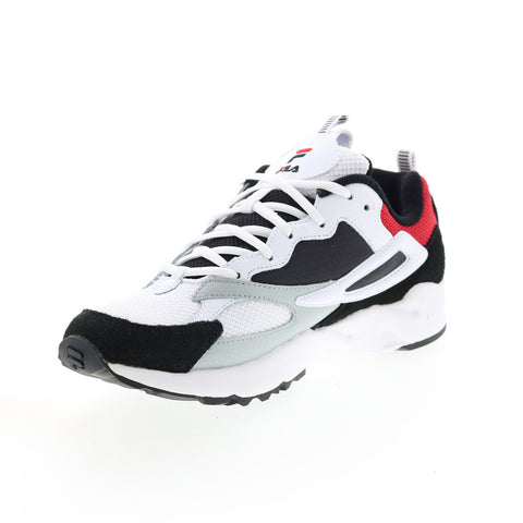 Fila Dryft 1RM01200-102 Mens White Leather Lace Up Lifestyle Sneakers Shoes