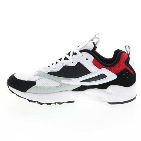 Fila Dryft 1RM01200-102 Mens White Leather Lace Up Lifestyle Sneakers Shoes