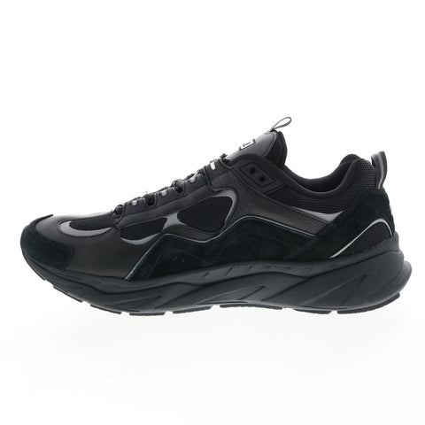 Fila Trigate Plus 1RM01216-009 Mens Black Leather Lifestyle Sneakers Shoes
