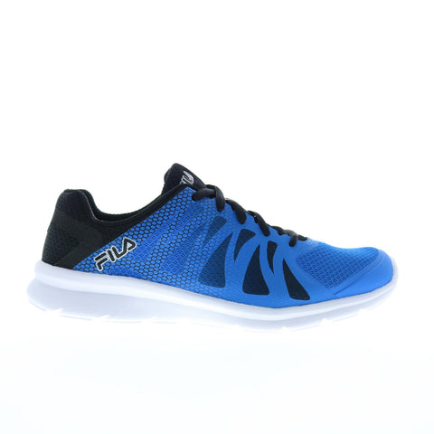 Fila Memory Finition 6 1RM01242-410 Mens Blue Mesh Athletic Running Shoes