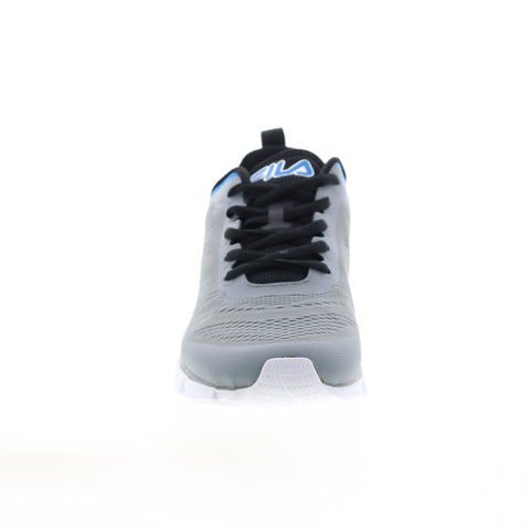 Fila Flashattack 1RM01271-057 Mens Gray Canvas Athletic Running Shoes