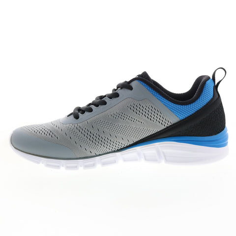 Fila Flashattack 1RM01271-057 Mens Gray Canvas Athletic Running Shoes