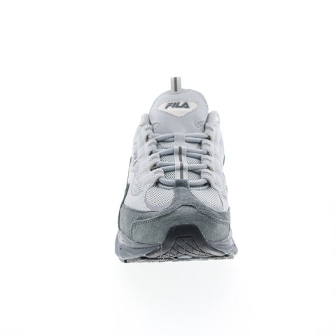 Fila Trigate 1RM01283-050 Mens Gray Suede Lace Up Lifestyle Sneakers Shoes