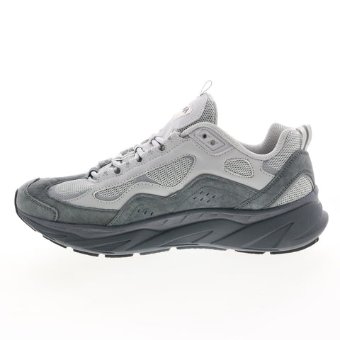 Fila Trigate 1RM01283-050 Mens Gray Suede Lace Up Lifestyle Sneakers Shoes