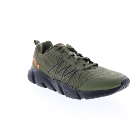 Fila Travalo 1RM01300-305 Mens Green Canvas Lifestyle Sneakers Shoes