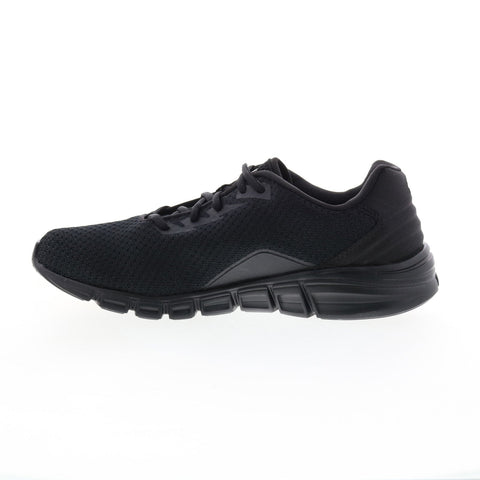 Fila Multiswift 5 1RM01303-001 Mens Black Leather Athletic Running Shoes
