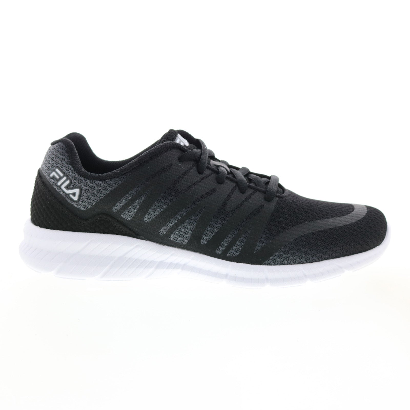 NEW NO BOX SIZE 11 FILA Memory Fantom 5 Men\'s Running Sneaker Shoes Black FILA MEMORY FANTOM 6 LOW LACE-UP TRAINERS SNEAKERS MEN SHOES  main image 4