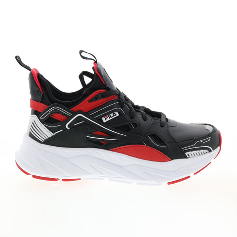 Fila Hallasan 1RM01534-014 Mens Black Leather Lifestyle Sneakers Shoes