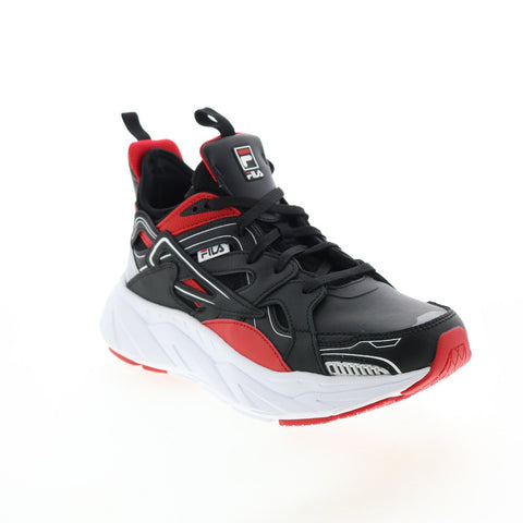 Fila Hallasan 1RM01534-014 Mens Black Leather Lifestyle Sneakers Shoes