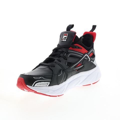 Fila Hallasan 1RM01534-014 Mens Black Leather Lifestyle Sneakers Shoes