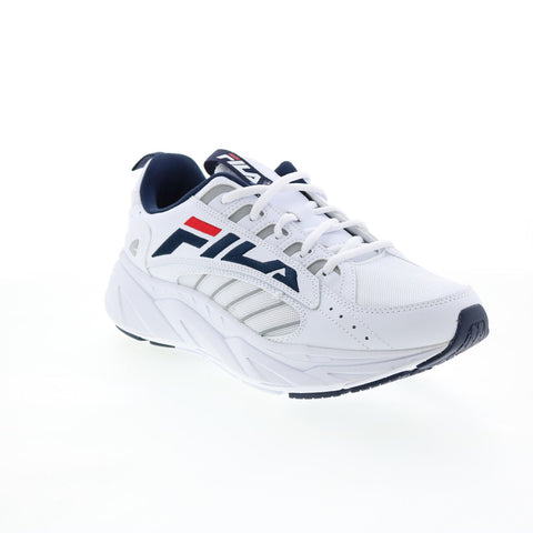 Fila Surefire 1RM01535-125 Mens White Leather Lifestyle Sneakers Shoes