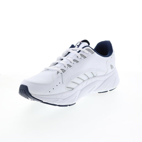 Fila Surefire 1RM01535-125 Mens White Leather Lifestyle Sneakers Shoes