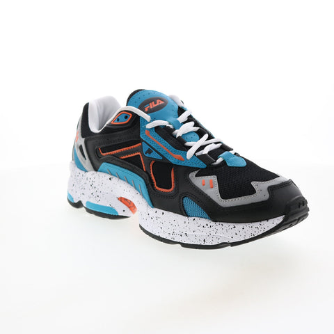 Fila Archive RJV 1RM01542-015 Mens Black Leather Lifestyle Sneakers Shoes
