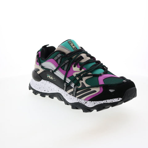 Fila Expeditioner 1RM01550-303 Mens Green Leather Lifestyle Sneakers Shoes