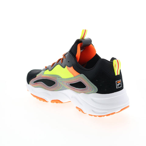 Fila Ray Tracer Stitch 1RM01560-006 Mens Black Lifestyle Sneakers Shoes
