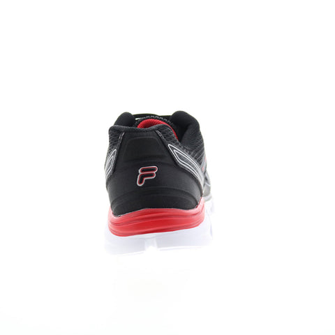 Fila Memory Vernato 8 1RM01595-005 Mens Black Canvas Athletic Running Shoes