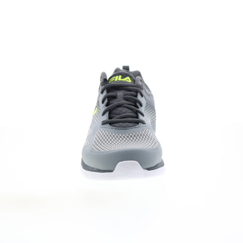 Fila Memory Galaxia 3 1RM01599-090 Mens Gray Canvas Athletic Running Shoes