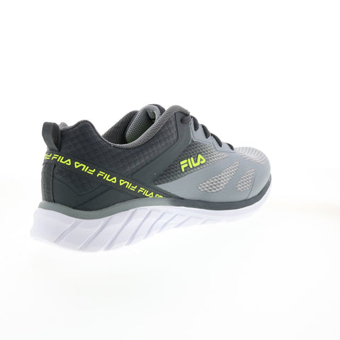 Fila Memory Galaxia 3 1RM01599-090 Mens Gray Canvas Athletic Running Shoes