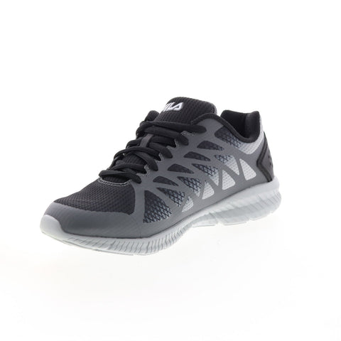 Fila Memory Fantom 6 1RM01628-002 Mens Black Canvas Athletic Running Shoes