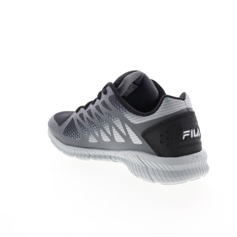 Fila Memory Fantom 6 1RM01628-002 Mens Black Canvas Athletic Running Shoes