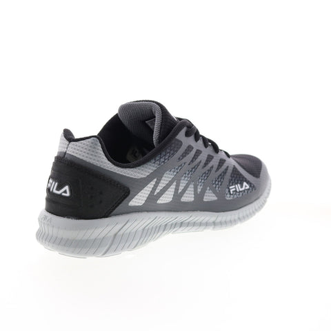 Fila Memory Fantom 6 1RM01628-002 Mens Black Canvas Athletic Running Shoes