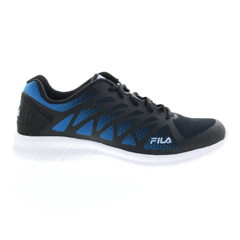 Fila Memory Fantom 6 1RM01628-009 Mens Black Canvas Athletic Running Shoes