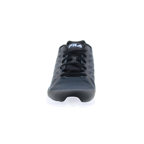 Fila Memory Fantom 6 1RM01628-009 Mens Black Canvas Athletic Running Shoes