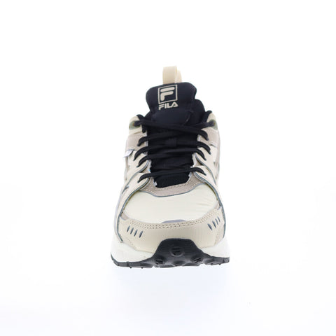 Fila Sandenal 1RM01646-201 Mens Beige Leather Lifestyle Sneakers Shoes