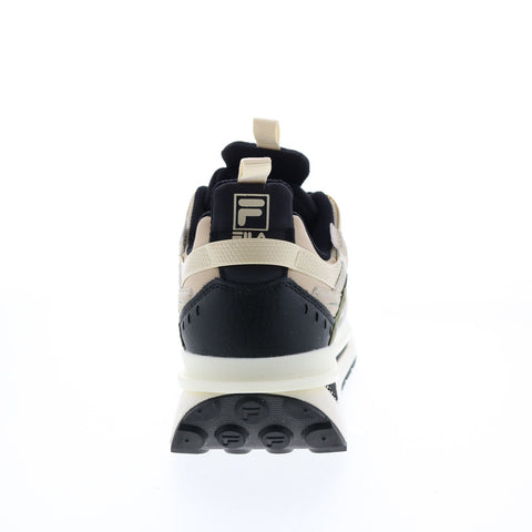 Fila Sandenal 1RM01646-201 Mens Beige Leather Lifestyle Sneakers Shoes